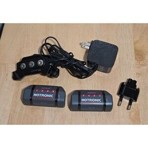 Hotronic XLP ONE Foot Warmer Battery Pack Set & Global Charger